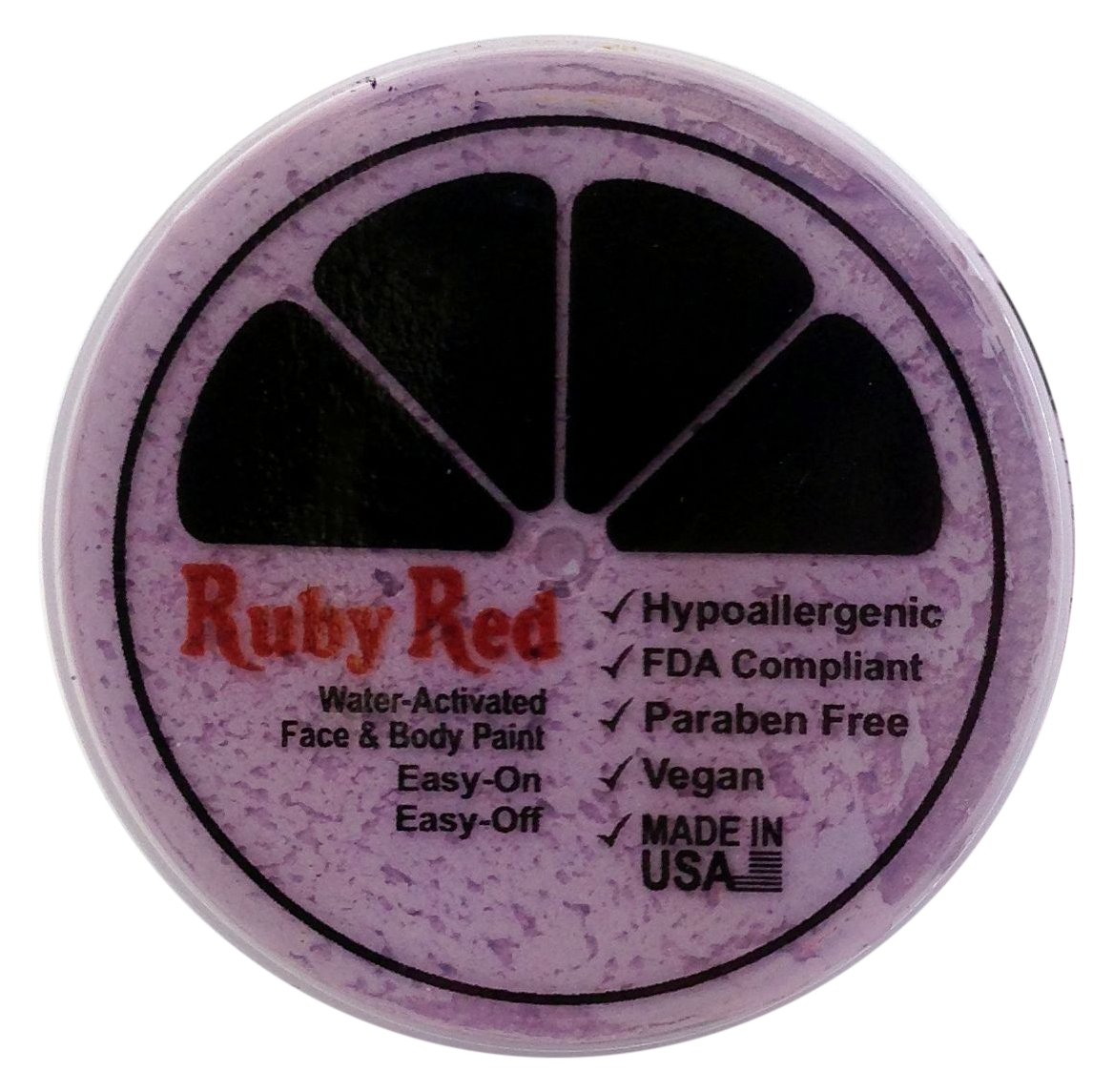 Vibrant Ruby Red Face Paint - 75ML (2.5oz) by Aster | Professional Quality, Safe for Skin | Perfect for Halloween, Cosplay, Theater & Body Art
