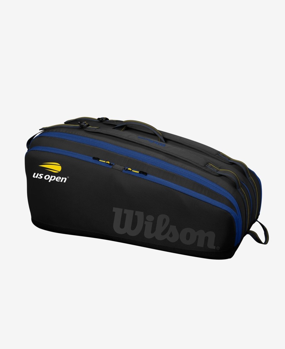 Wilson US Open Tour Tennis Bag 12 Pack - Premium Tennis Gear for Players & Coaches - Perfect for Tournaments, Practice & Travel