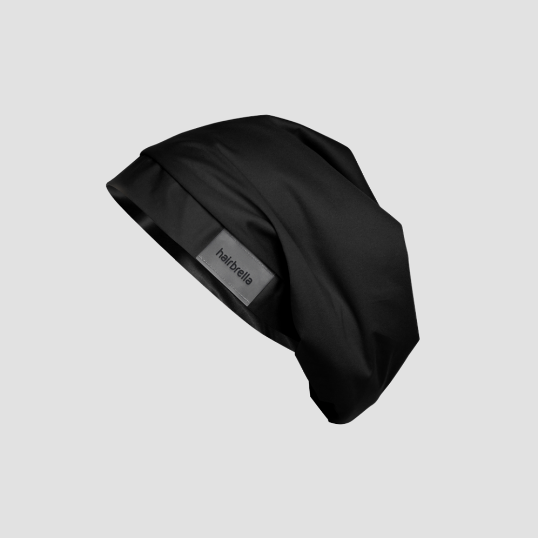 Hairbrella Lite Satin Lined Rain Hat for Women - Waterproof Hair Protection Hat for Rainy Days, Commuting & Outdoor Activities