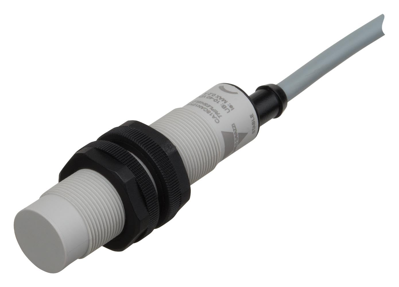 CARLO GAVAZZI CA18CAN12PA Proximity Sensor - 10-40 VDC, 200 mA, PNP, Class 2 Supply - Ideal for Industrial Automation, Machine Safety & Robotics Applications