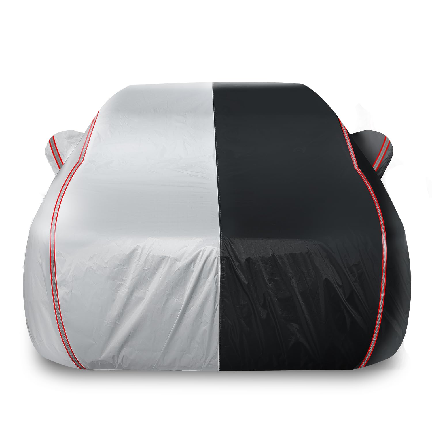 Morhept Waterproof Winter Car Cover for Snow & All Weather Protection - Universal Fit Sedan Cover (186