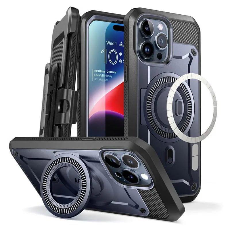 iPhone 15 Pro SUPCASE UB Pro Mag Full Body Protective Case with Magnetic Compatibility - Perfect for Outdoor Adventures, Work & Daily Use