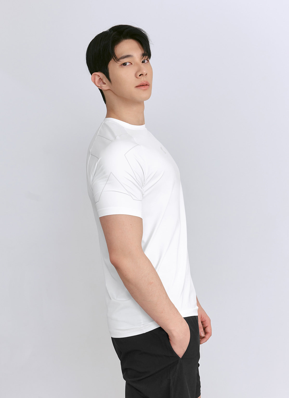 Active Cooling Muscle Fit Short Sleeve Workout Shirt for Men - Gym, Running & Sports Performance Apparel