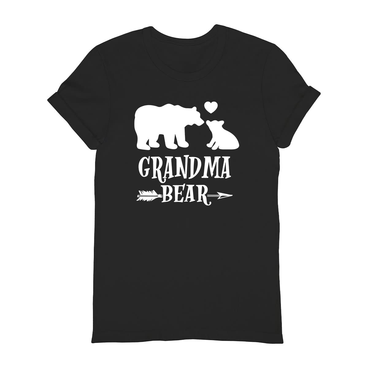Grandma Bear T-Shirt - Cute Nana Shirt for Mother's Day Gift - Gigi & Grandmother Apparel - Perfect for Family Reunions, Birthday Celebrations & Grandparents Day