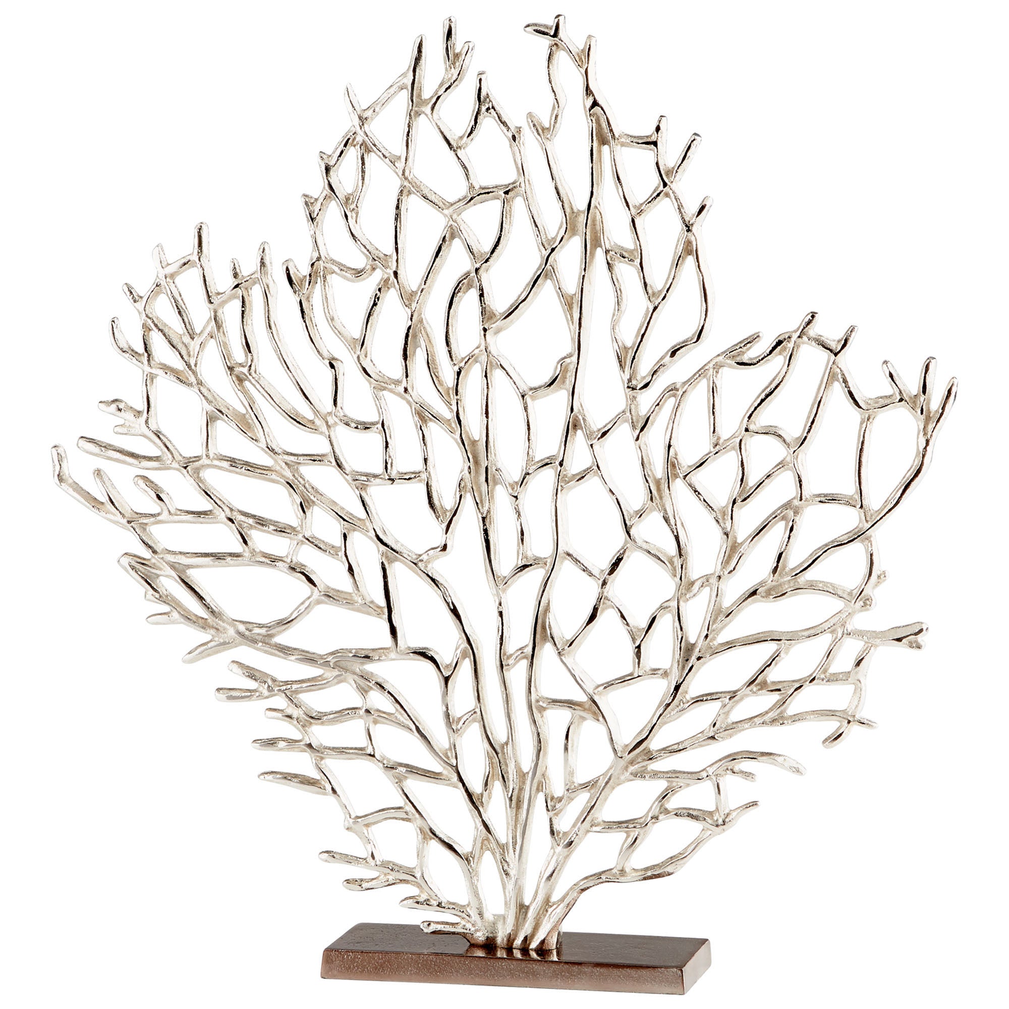 Cyan Design 09814 Ariana Sculpture - Elegant Nickel & Bronze Large Home Decor Statue for Living Room, Office, or Gift