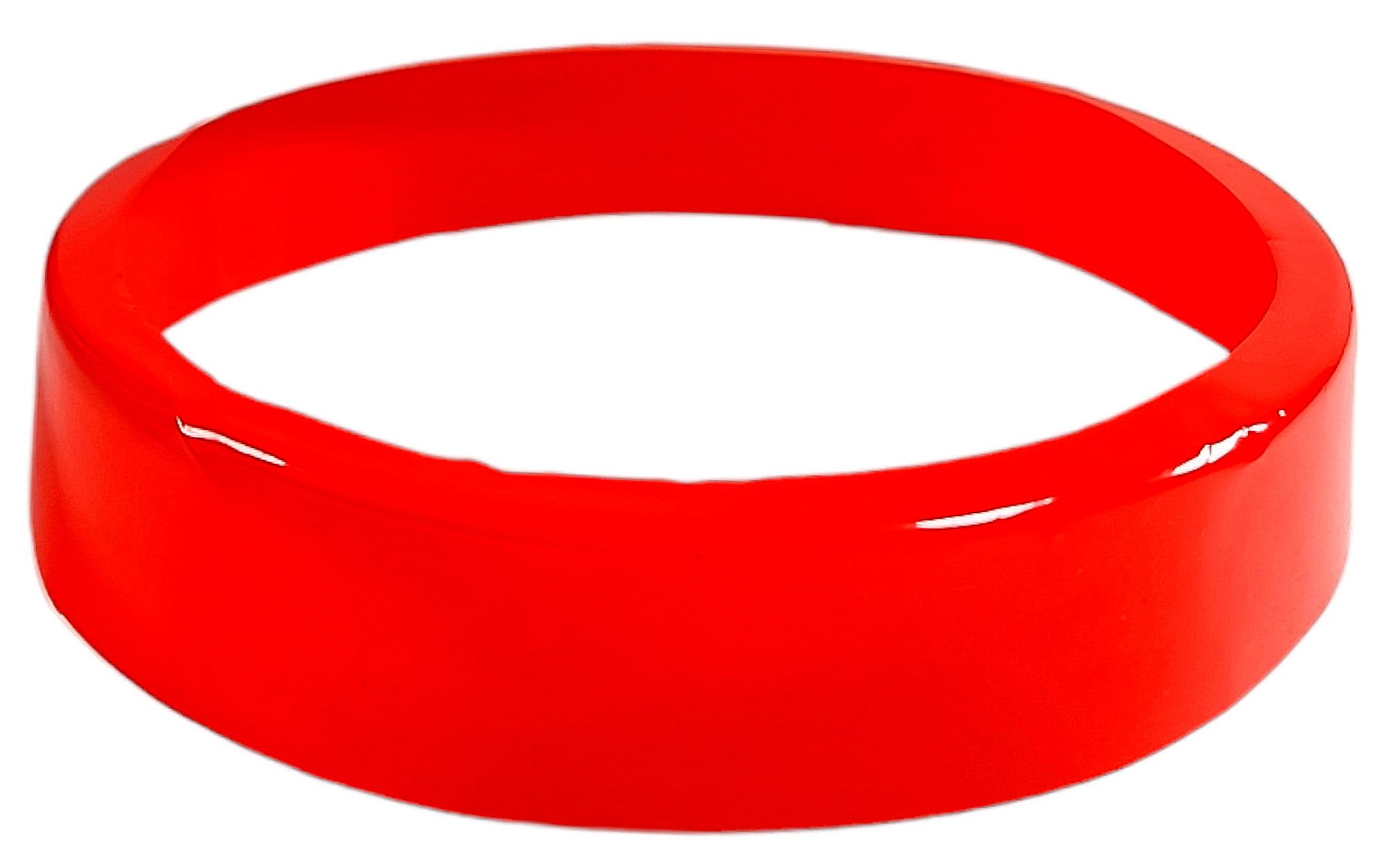 Red Heat Shrink Bands for Plastic Containers - 1000 Pack of Round Shrink Wrap Bands for Soup, Deli & Food Storage Containers | Secure Lid Sealing for Takeout, Meal Prep & Commercial Kitchen Use