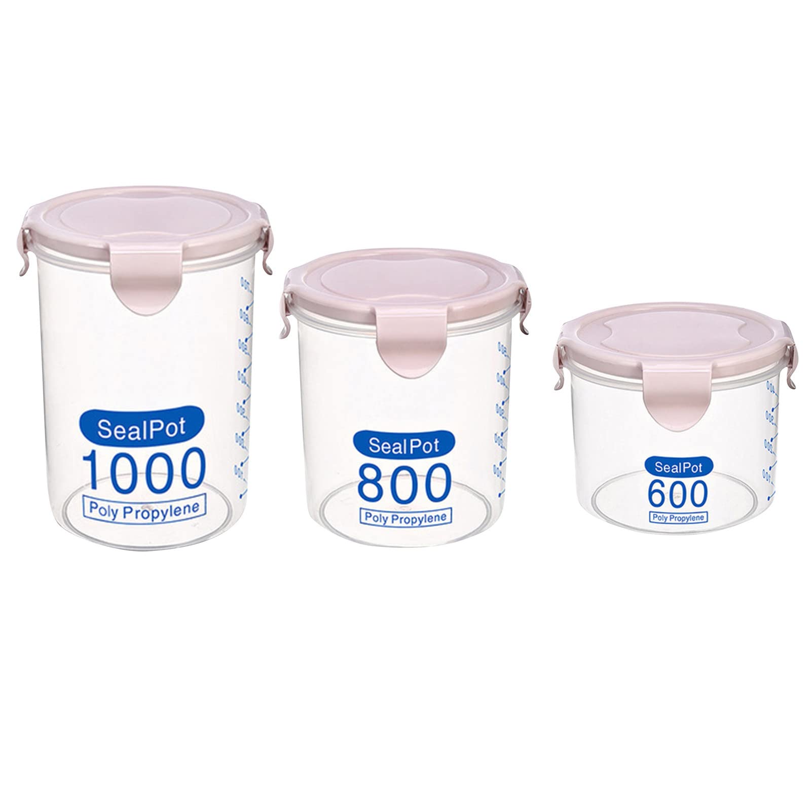 **Homlpope 2-Piece Airtight Food Storage Containers - BPA-Free Plastic Kitchen Storage Boxes with Lids, Stackable for Refrigerator, Pantry & Meal Prep - Ideal for Leftovers, Snacks & Dry Goods**