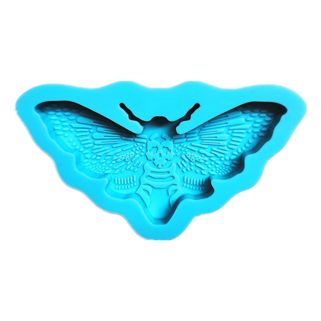 Cicitop Crystal Resin Molds Silicone Kit - DIY Epoxy Resin Molds for Moth Keychains, Hanging Pendants & Jewelry Making - Perfect for Crafting Unique Gifts and Home Decorations