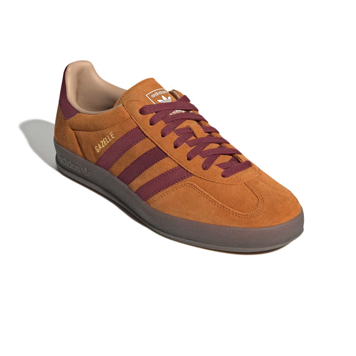 Gazelle Indoor Sneakers 'Craft Ochre Shadow Red' - Comfortable Casual Shoes for Women & Men | Perfect for Gym, Running, Walking & Everyday Wear