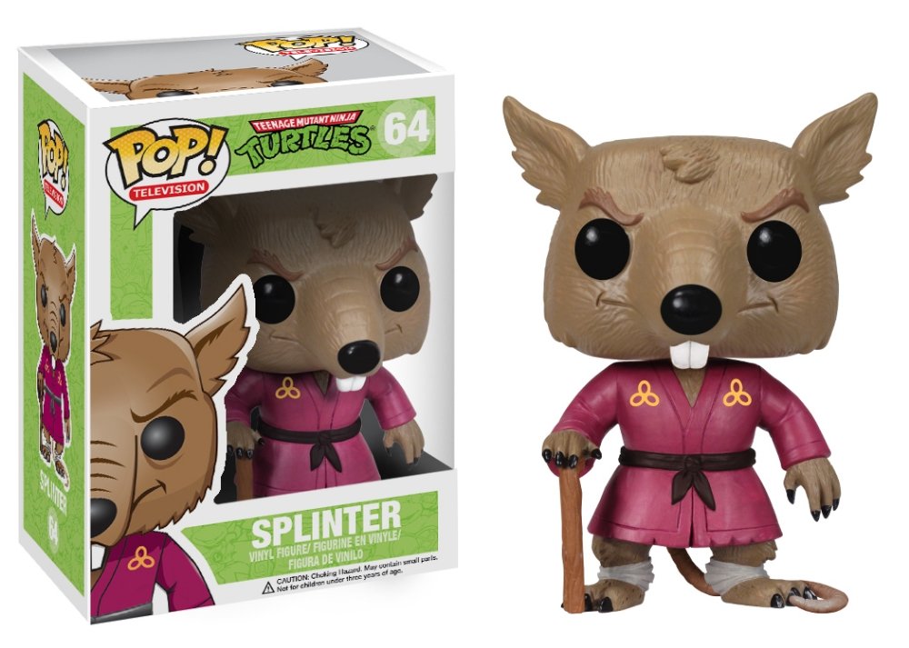 Funko POP TV Teenage Mutant Ninja Turtles Splinter Vinyl Collectible Figure - Perfect for TMNT Fans, Home Decor & Gift Giving