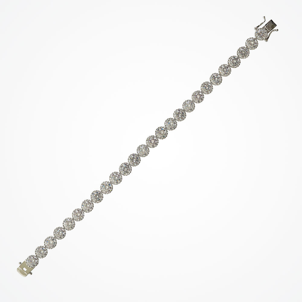 Madeira Crystal Embellished Bracelet for Women - Elegant Handmade Jewelry for Parties, Weddings & Special Occasions
