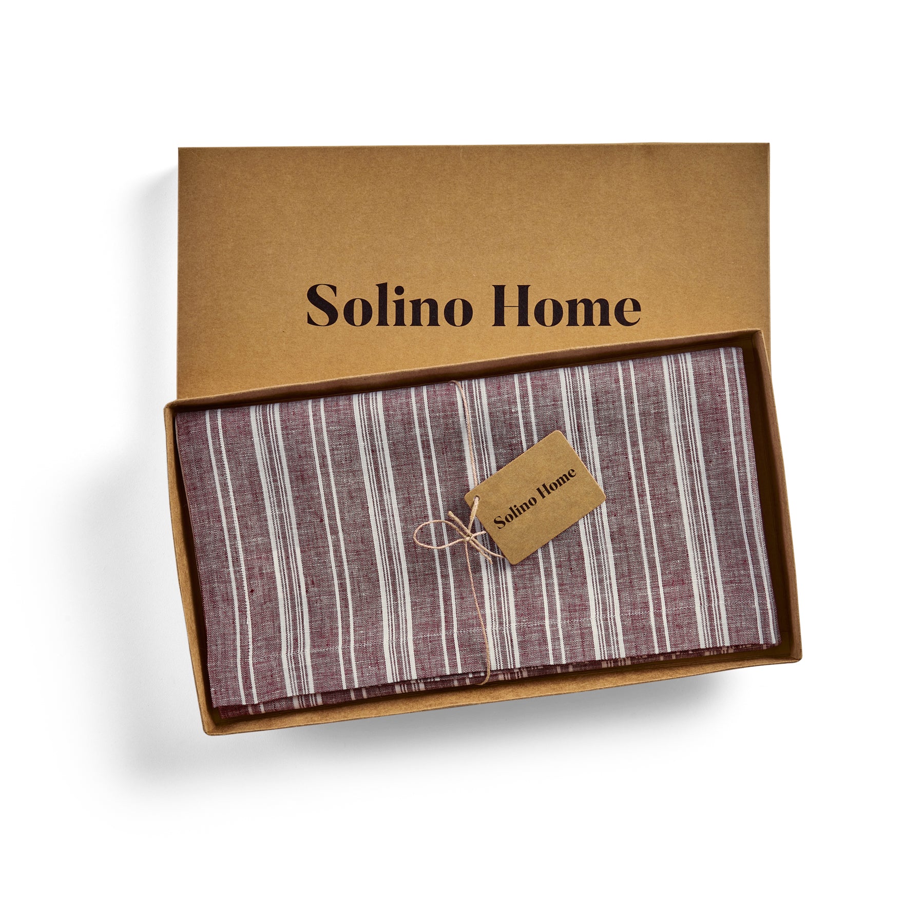 Chelsea Stripe Table Throw - Elegant Striped Table Cover for Dining & Decor - Perfect for Home, Parties & Holiday Decorations