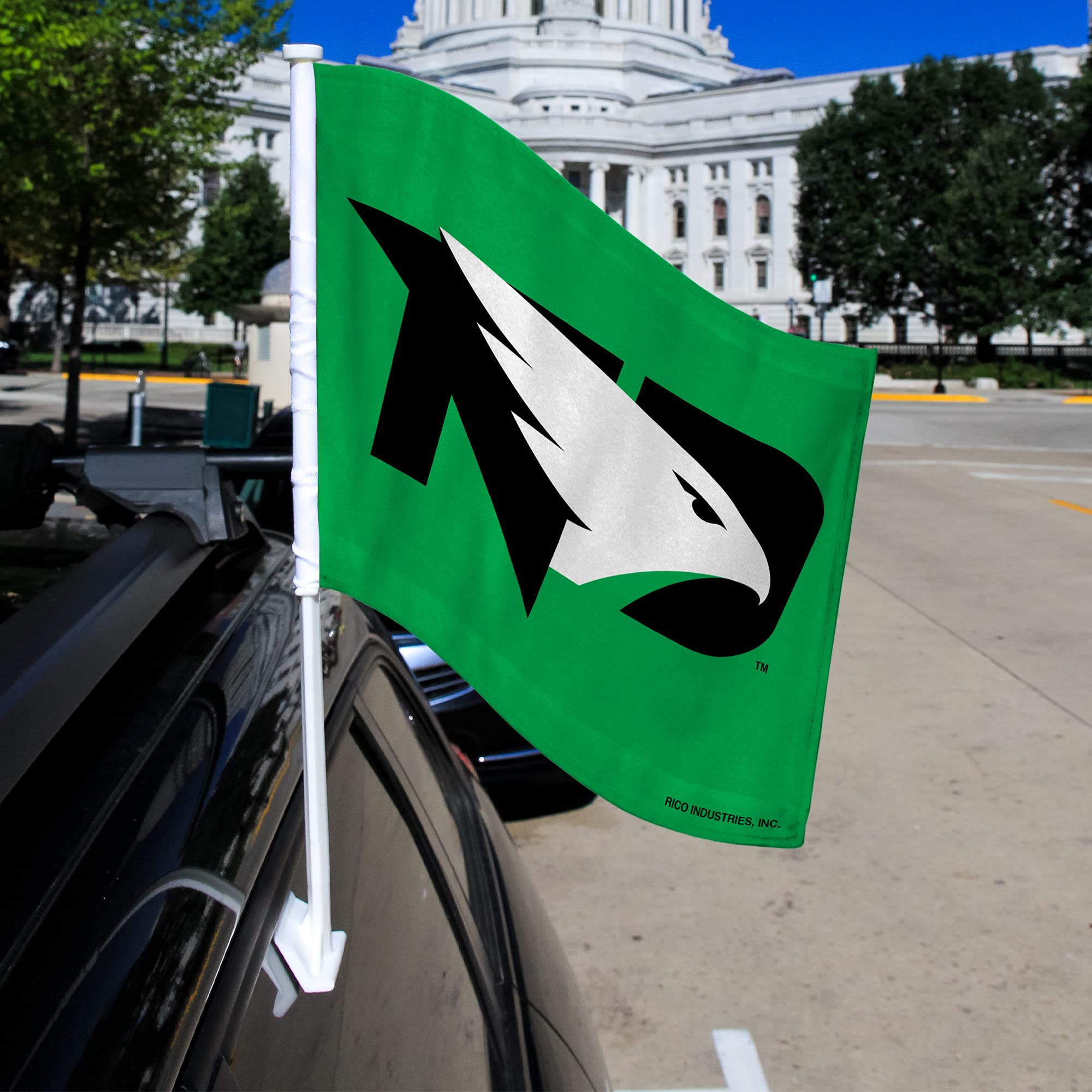 NCAA Double Sided Car Flag - Perfect for Game Day & Tailgating