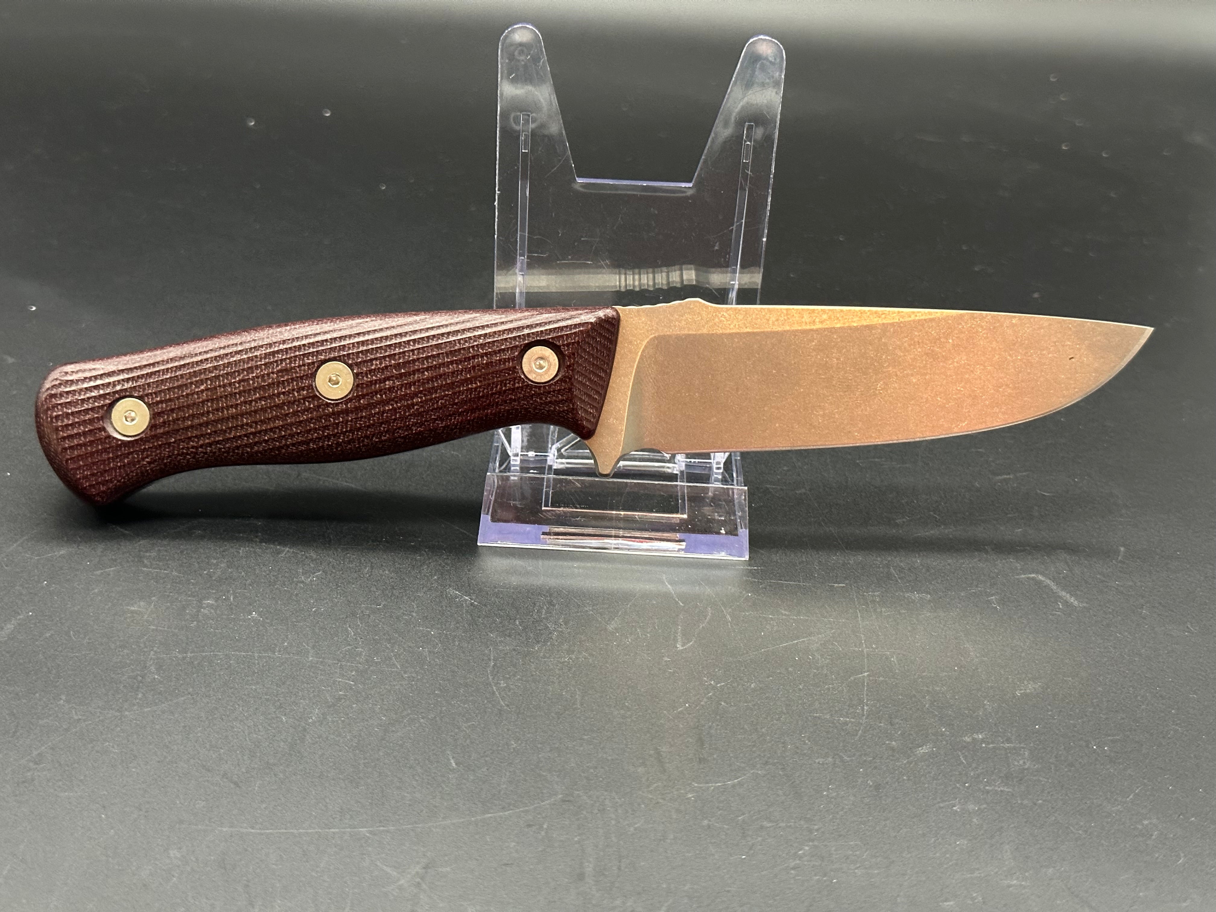 Carothers Utility Field Knife FK2 - High Performance Outdoor Survival Knife for Camping, Hunting & Bushcraft | Durable Fixed Blade Tactical Knife with Sheath