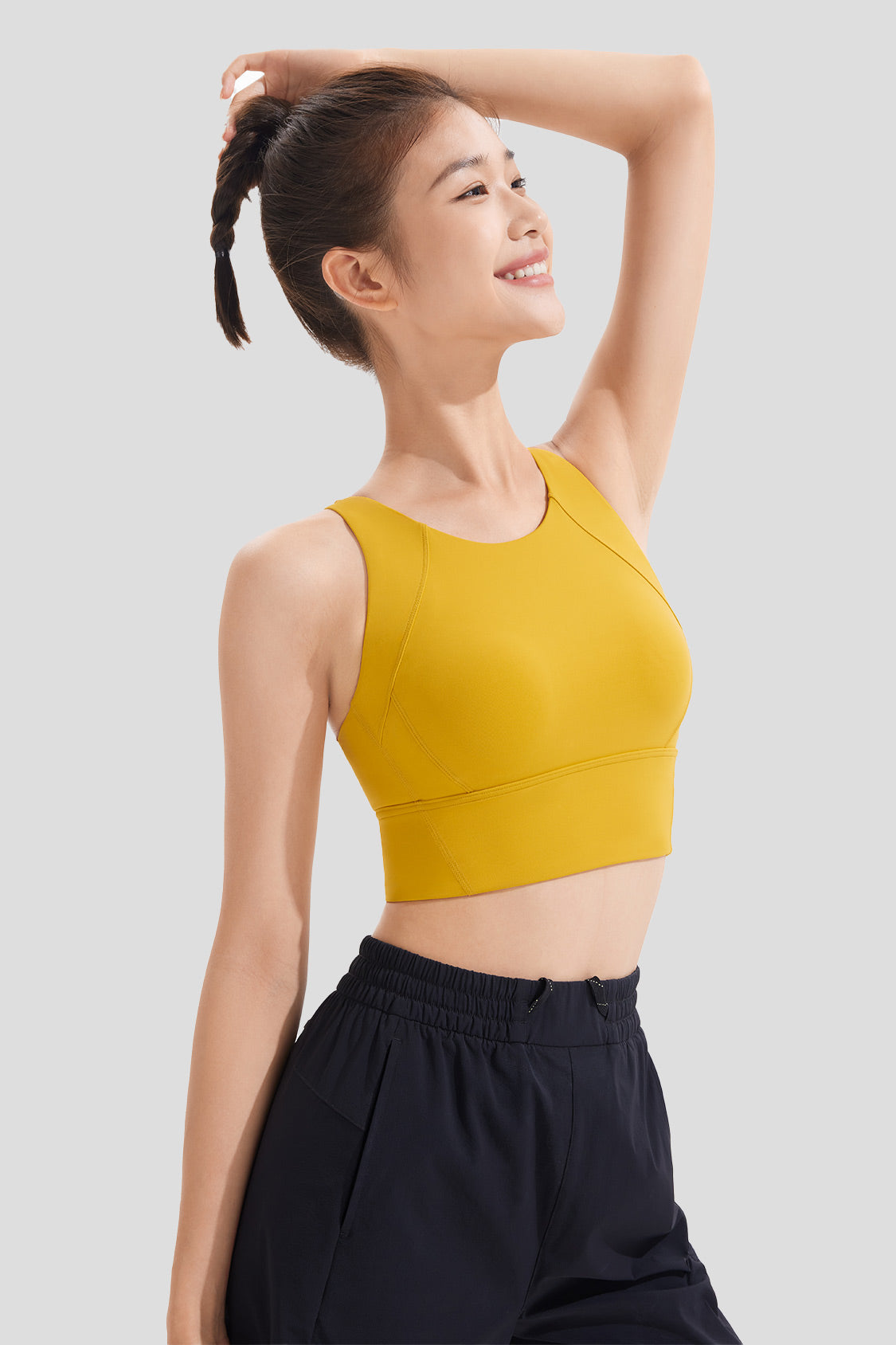 Simple's Oxygen UPF50+ Women's Sports Bra - High Support Workout Top for Running, Yoga & Gym - Moisture Wicking & Breathable Activewear