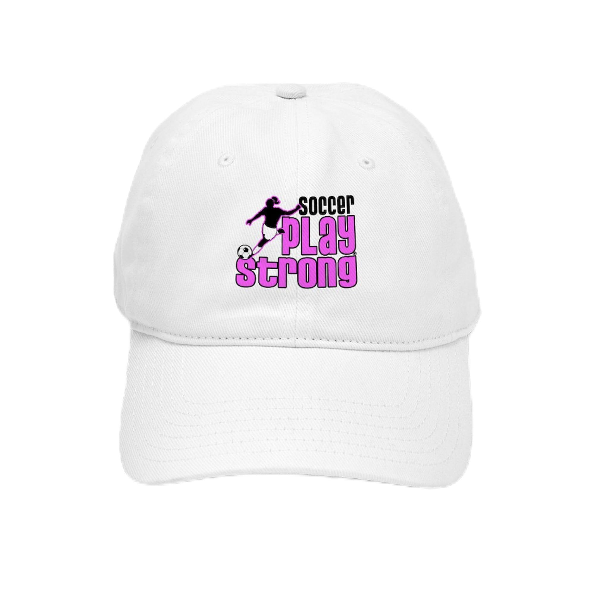Soccer Coach Cap - Adjustable Baseball Hat for Sports & Training