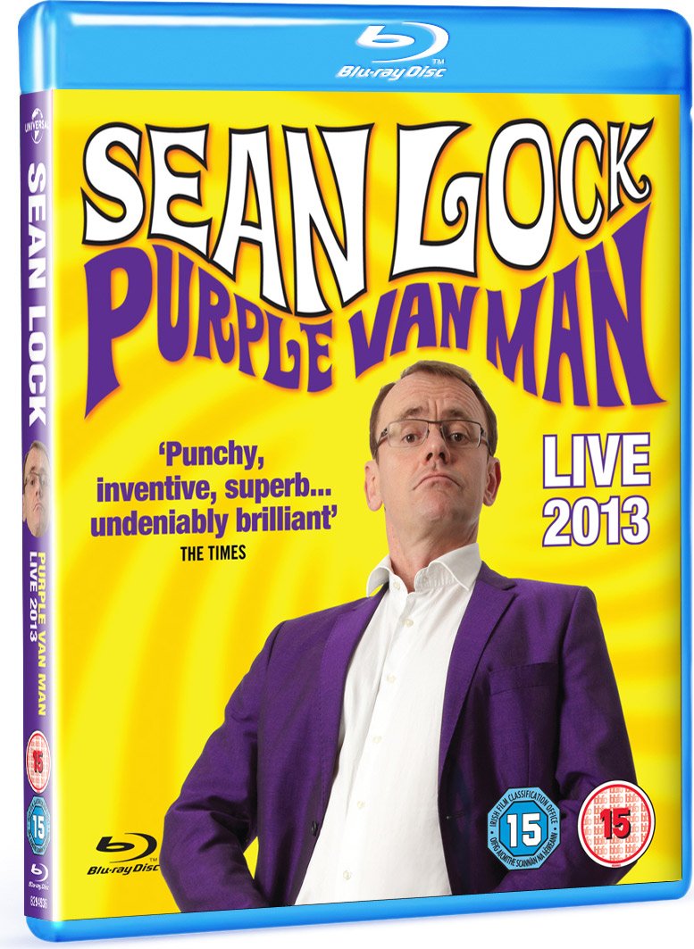 Sean Lock: Purple Van Man - Stand-Up Comedy DVD - Hilarious British Humor for Home Entertainment & Gifts