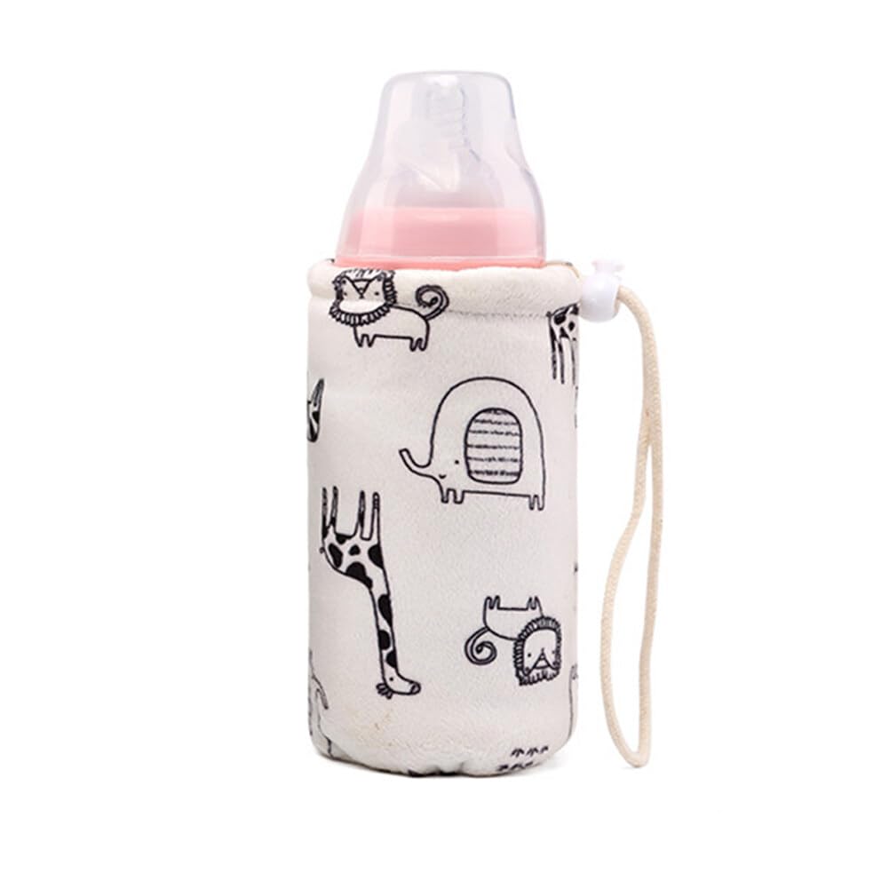 Portable Baby Bottle Warmer Insulation Cover - Thermal Milk Bottle Bag for Breastmilk & Formula - Perfect for Car Travel, Outings & Daycare - BPA-Free Baby Bottle Sleeve & Tote Bag