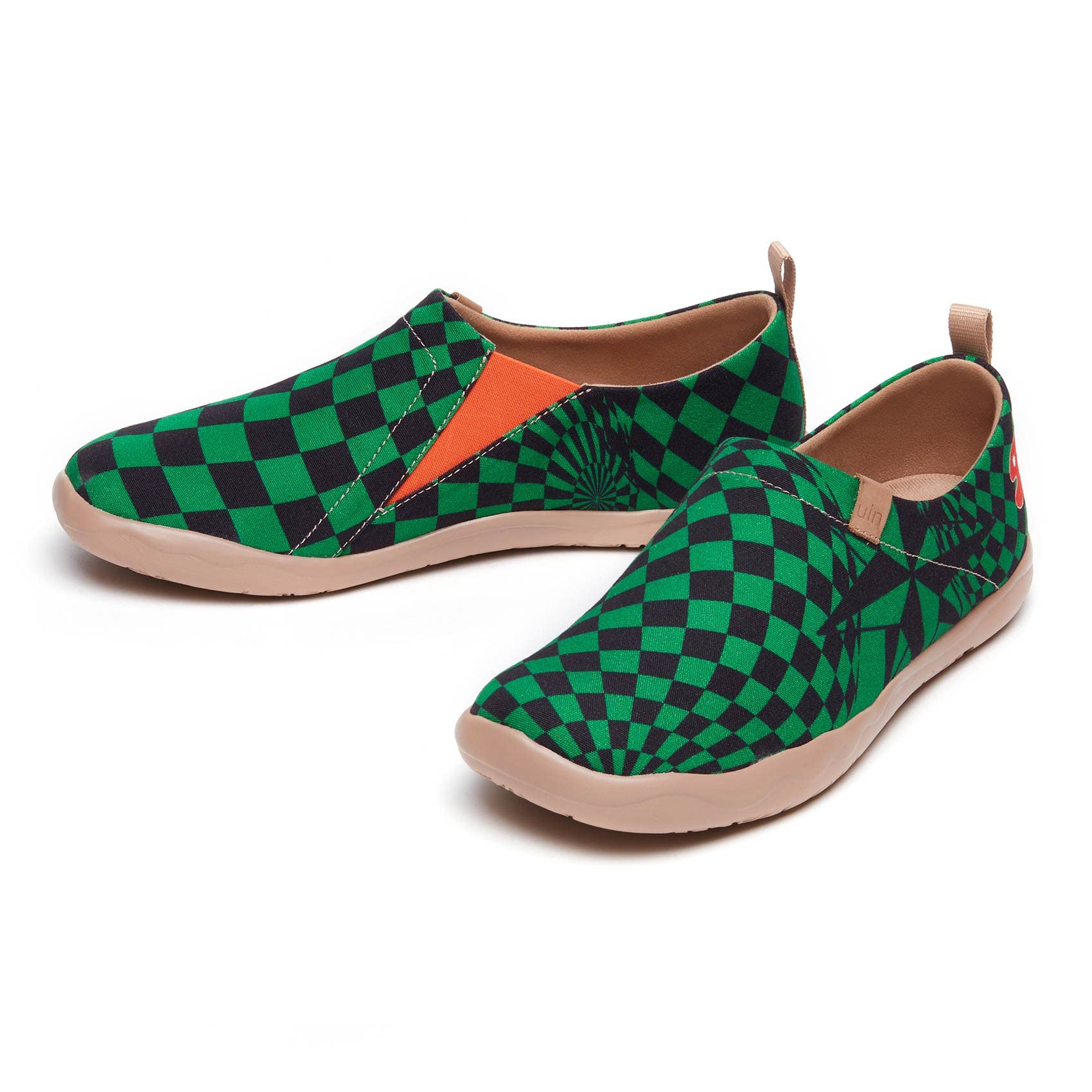 UIN Men's Slip-On Loafers - Lightweight Art Design Travel Shoes for Casual Wear | Stylish & Comfortable Sneakers for Walking, Travel & Everyday Fashion