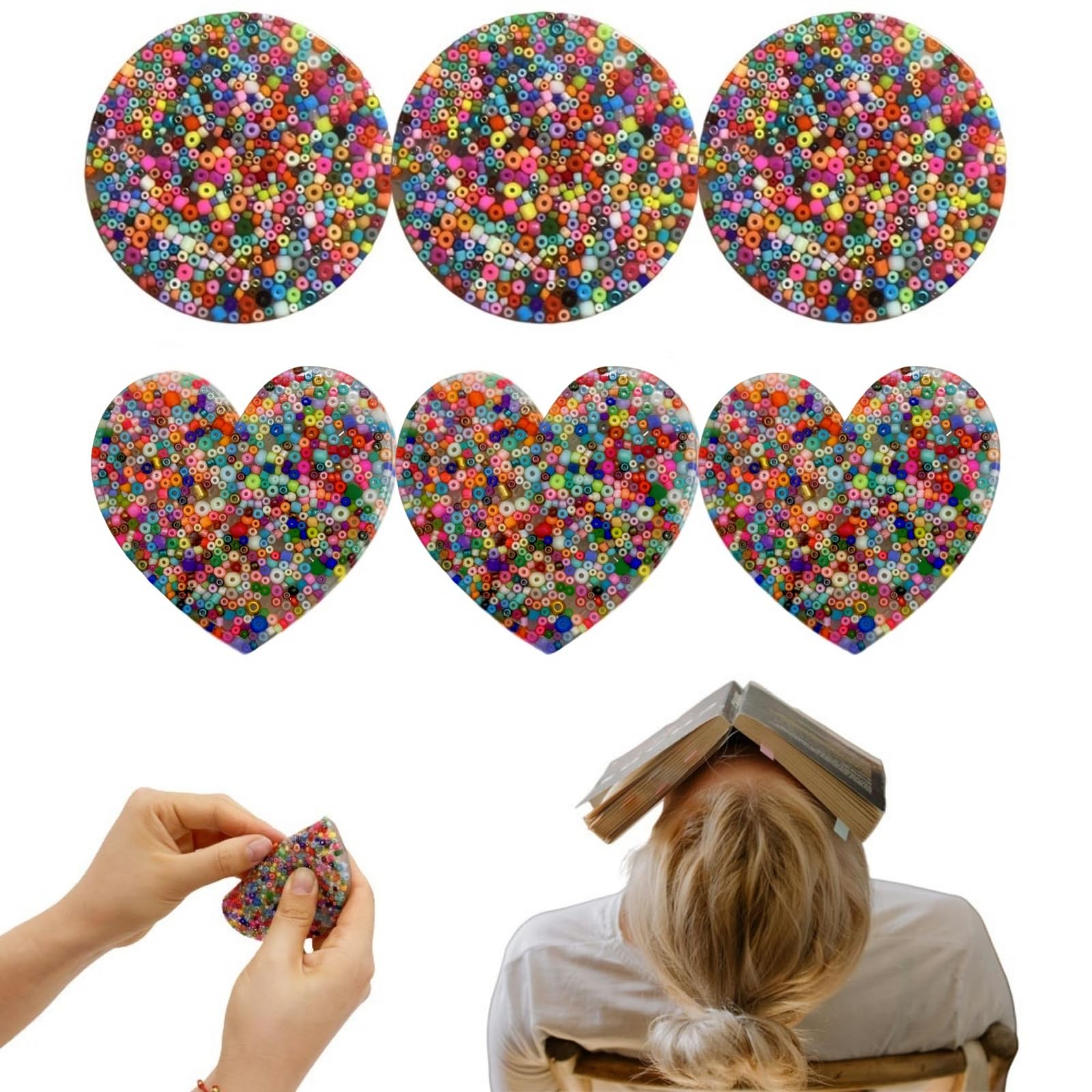 Skin Picking Fidget Toys for Adults - Anxiety & Stress Relief Sensory Toys for Dermatillomania & Trichotillomania - Perfect for Office, Travel, and Home Relaxation
