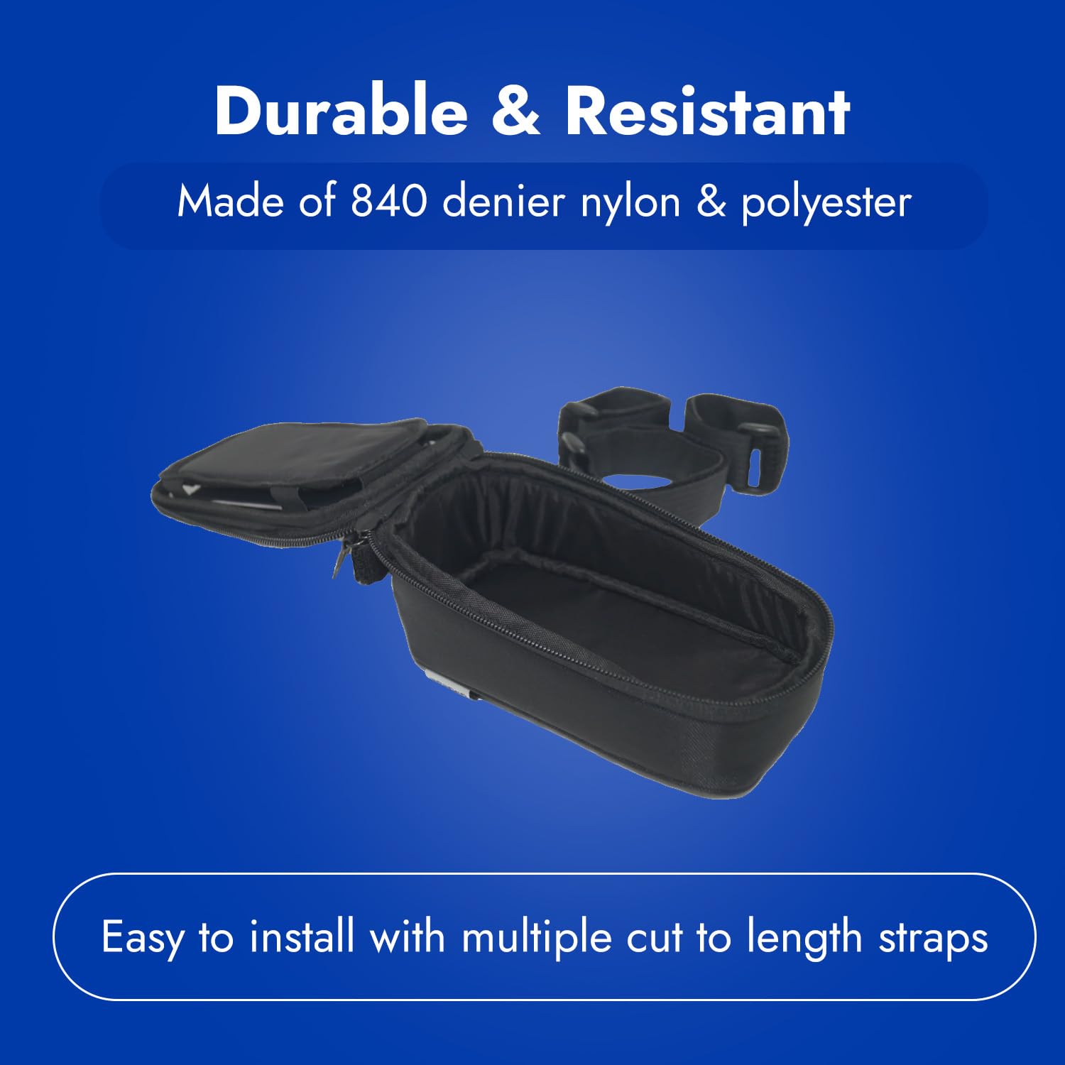**BiKase Hard Casing Bike Phone Bag – Waterproof, Durable Bike Accessories – 8