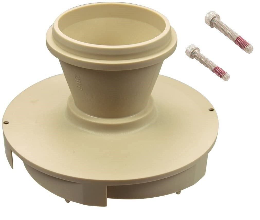 0.5 to 2.5 HP Pool and Spa Diffuser with 2 Screws (072927Z) - Compatible with Whisperflo Pumps - Perfect for Water Circulation and Maintenance in Swimming Pools, Hot Tubs, and Spas