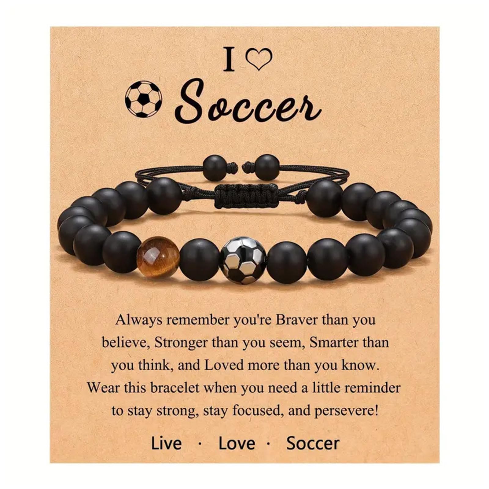 YANCHUN Sports Bracelet for Coaches & Players - Baseball, Soccer, Football, Basketball Team Gifts - Perfect for Birthday, Graduation, Father's Day - Great Present for Son, Grandson, Brother, Friend (Ideal for Game Days, Training Sessions & Sports Events)