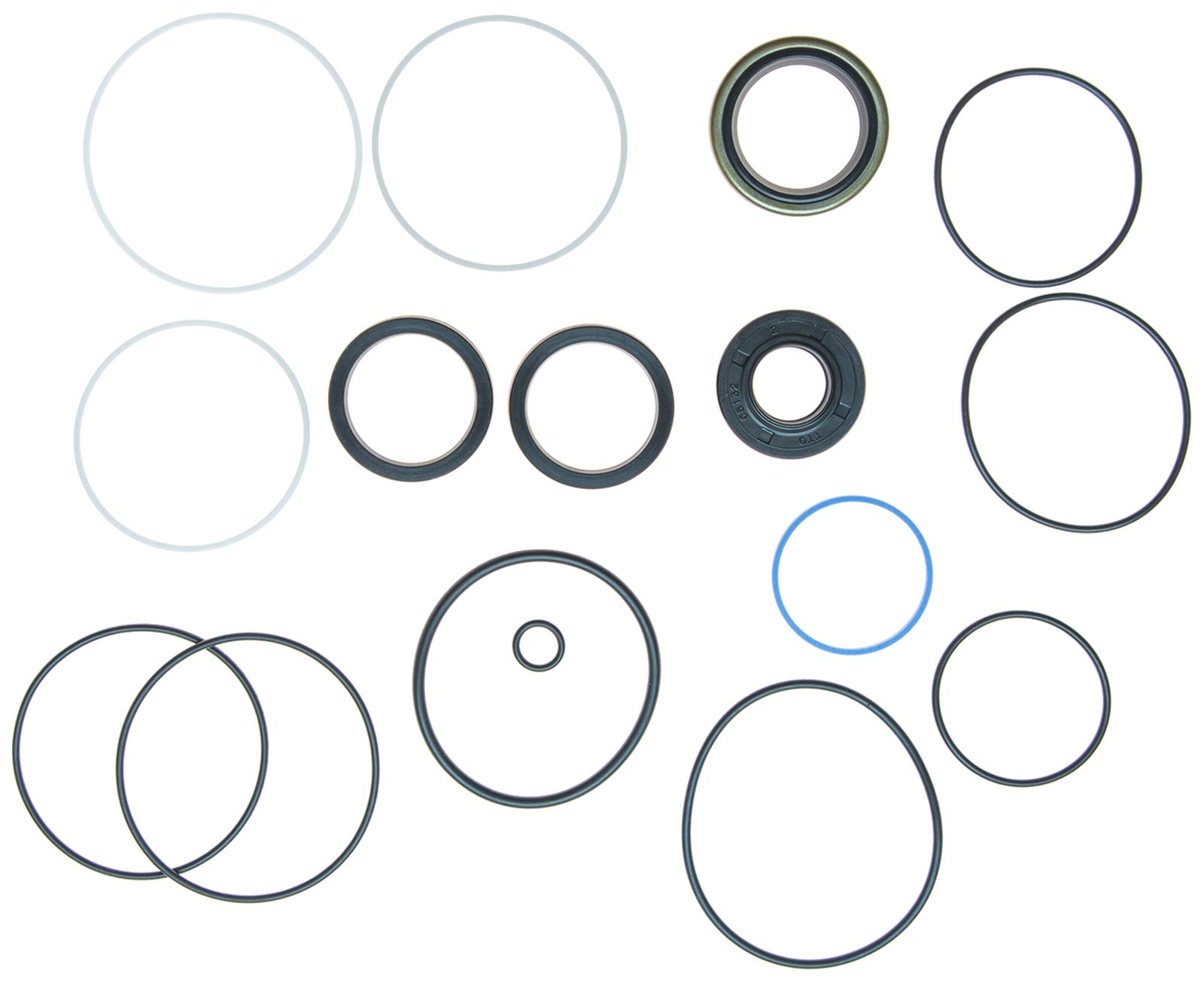 Gates 349400 Power Steering Repair Kit - High Performance Replacement for Smooth Steering - Perfect for Ford, Chevy, Dodge Trucks & SUVs