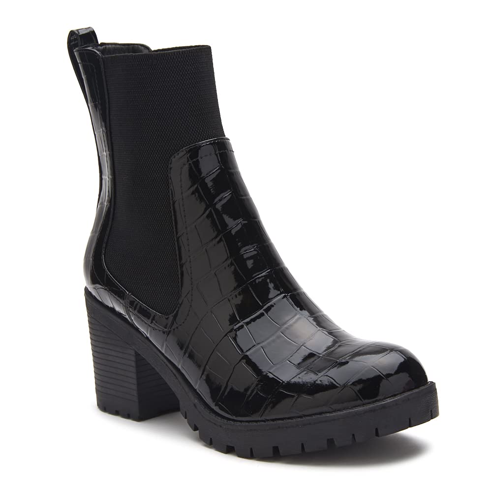 Matisse Lane Heeled Chelsea Boots for Women - Stylish Ankle Boots with Block Heel | Perfect for Office, Date Night & Fall Fashion Outfits