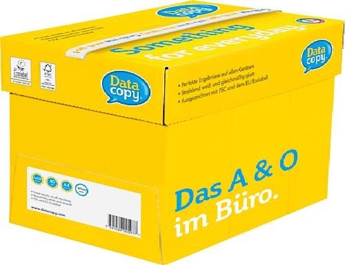 Premium 80gsm A4 White Copy Paper - 5 Reams (500 Sheets Each) for Everyday Printing, Office Use & School Projects - High-Quality Data Copy Paper Ref 4592