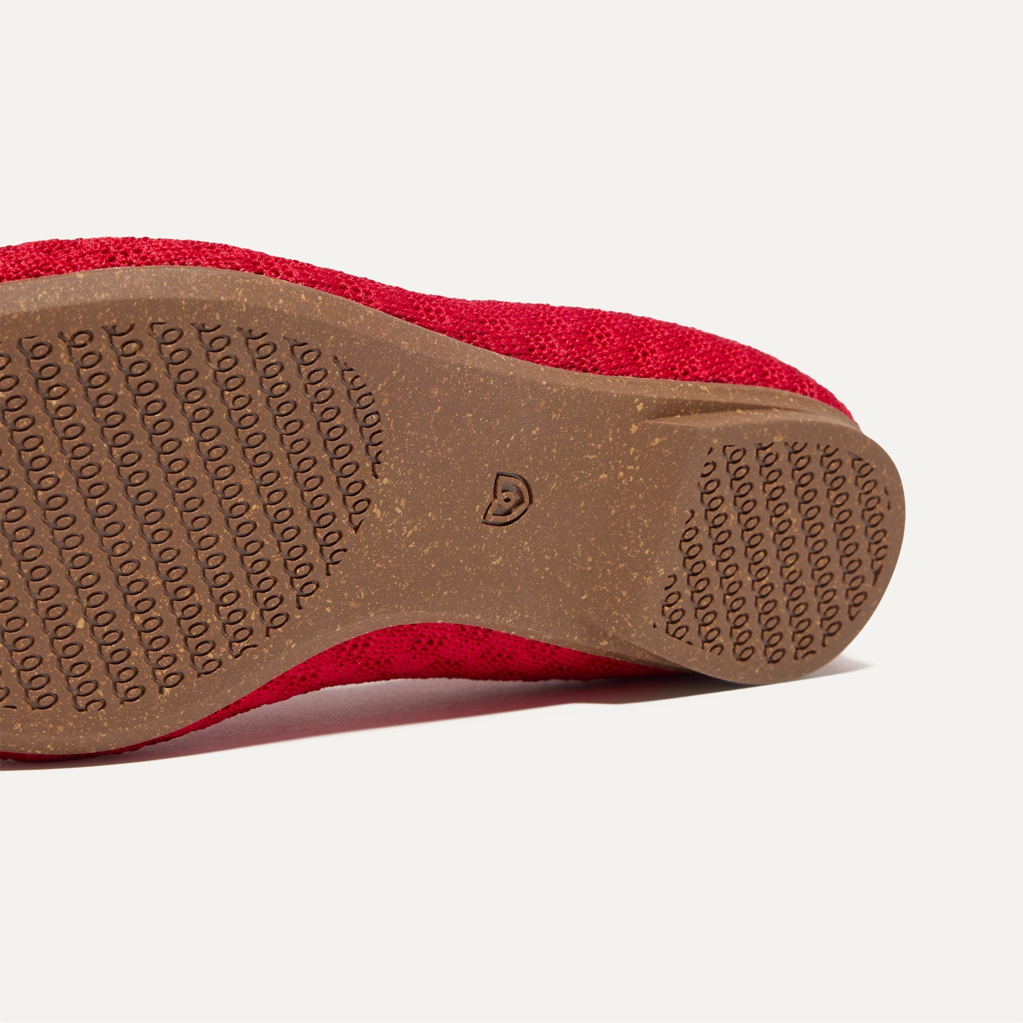 Max Square Mary Jane Shoes - Red Crisp Basketweave Flats for Women | Comfortable & Stylish for Work, Office & Casual Outfits
