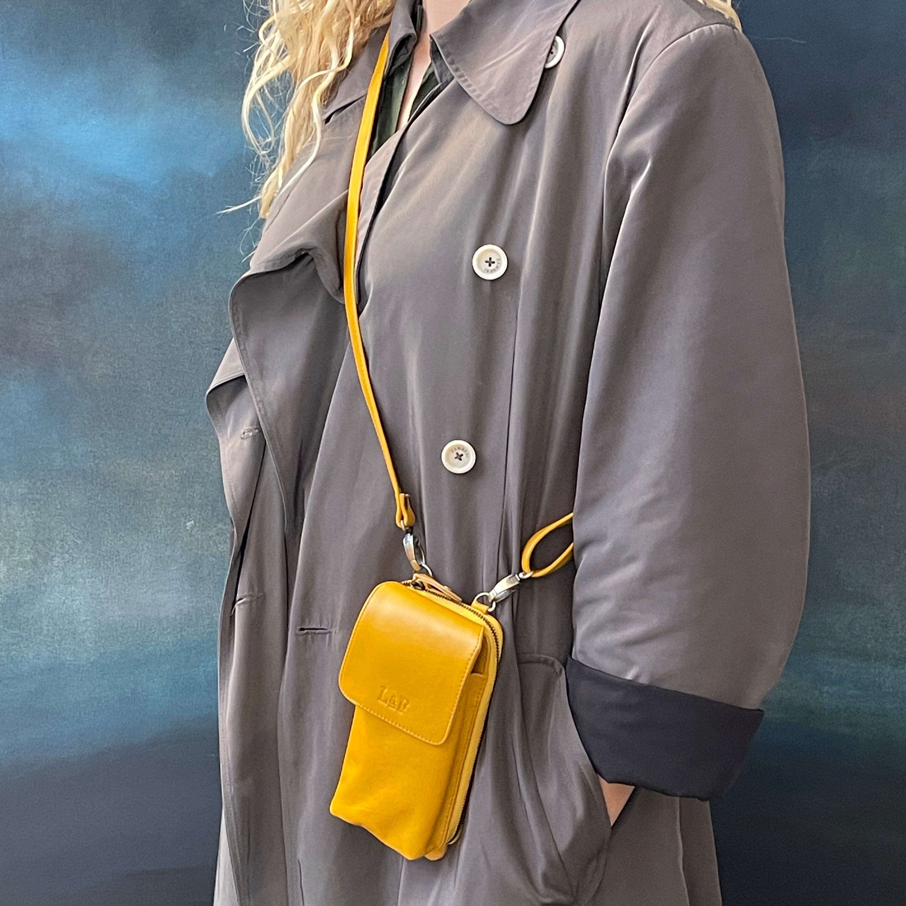 Little & Fox Genuine Leather Crossbody Clutch Purse - Stylish Sunflower Design for Women | Perfect for Date Nights, Parties & Everyday Use