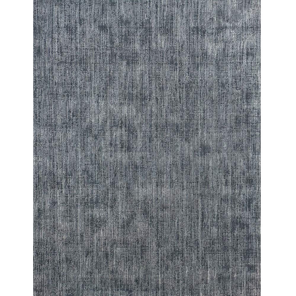 Kane Carpet 8' x 8' Blue and Ivory Broadloom Square Area Rugs - Soft Modern Floor Covering for Living Room, Bedroom & Office Decor
