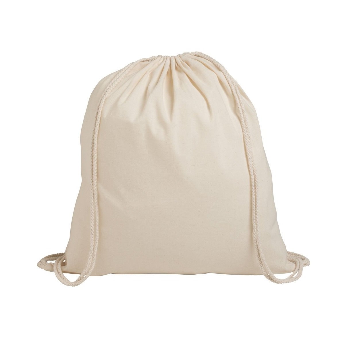 1/3/5/10/25/50/100 Pack Natural Cotton Drawstring Backpacks - Eco-Friendly Sport Gym Yoga School Bags & Rucksacks | Perfect for Workouts, Travel, and Everyday Use