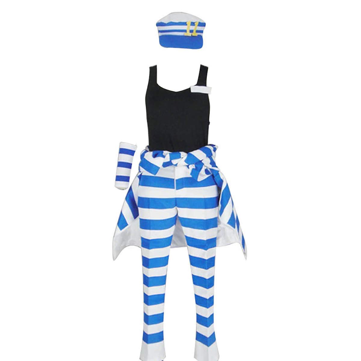 Nanbaka Anime Cosplay Costume - Detentionhouse Nanba Prison Outfit S002 for Halloween, Comic Con & Cosplay Events