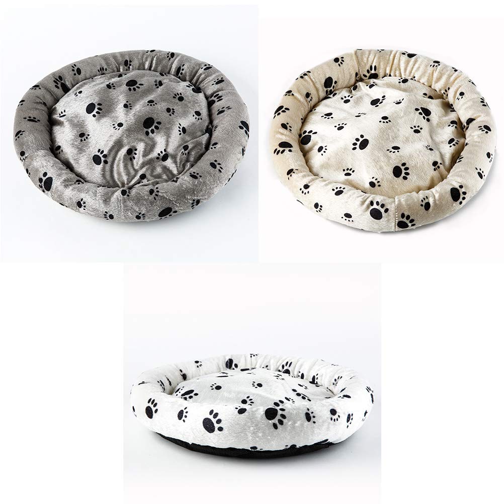 **Heated Pet Mat for Dogs & Cats - Washable Round Cushion with Soft Padding - Perfect for Winter Pet Beds, Crates & Houses - Cozy Warmth for Puppies & Kittens**