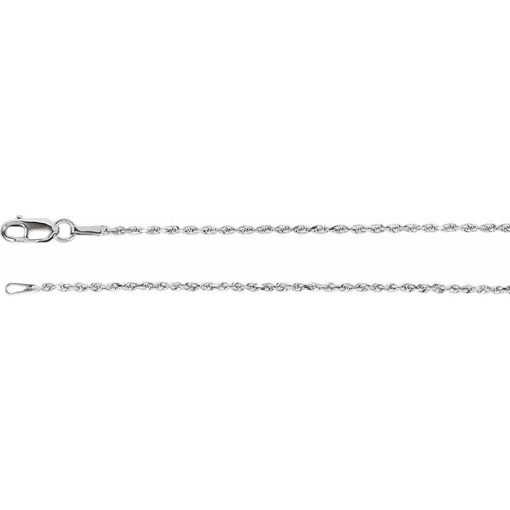 1.3mm Diamond-Cut Rope Chain Necklace for Women - 14K Gold Plated Stainless Steel Jewelry - Perfect for Everyday Wear, Gifts & Special Occasions