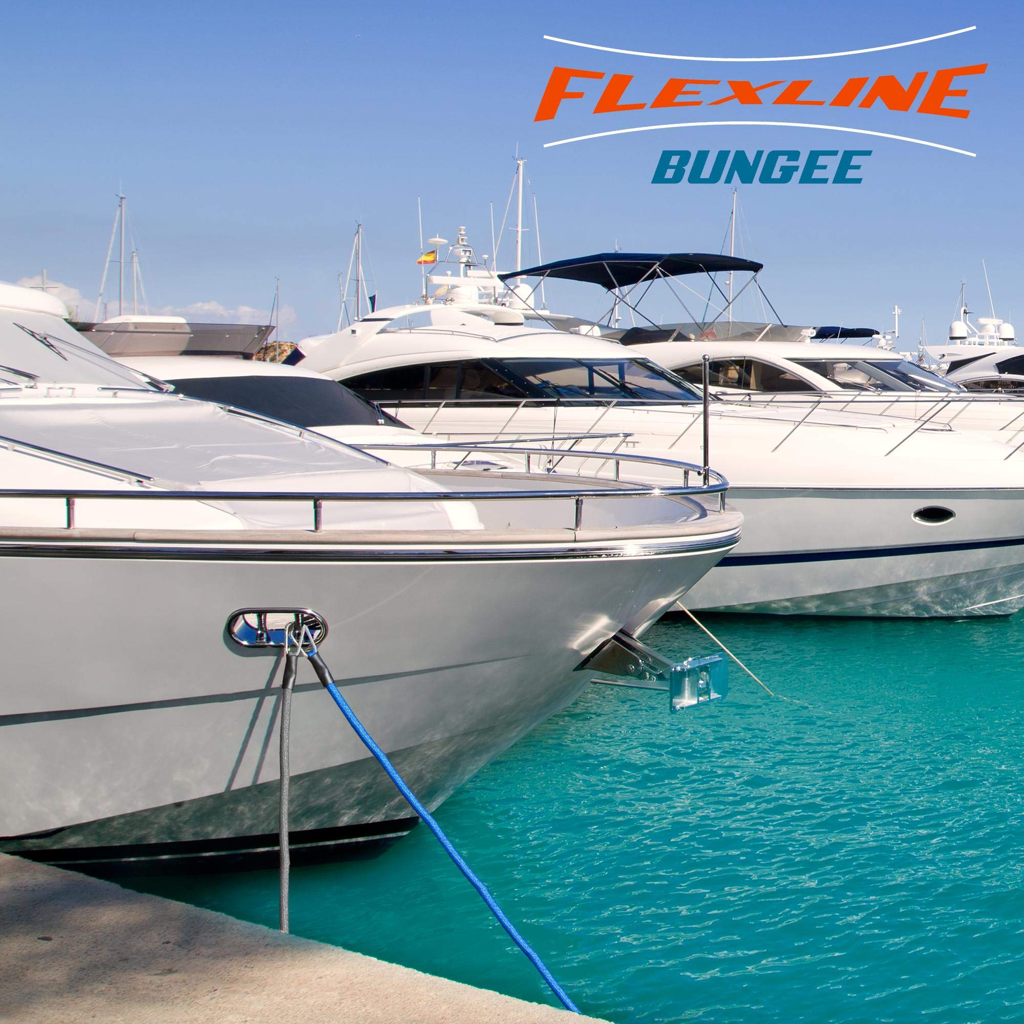 Premium Marine Dock Line & Boat Anchor Rope - Heavy Duty Nylon Boat Accessories for Docking, Mooring & Anchoring (4-24ft) - Ideal for Sailboats, Yachts & Fishing Boats