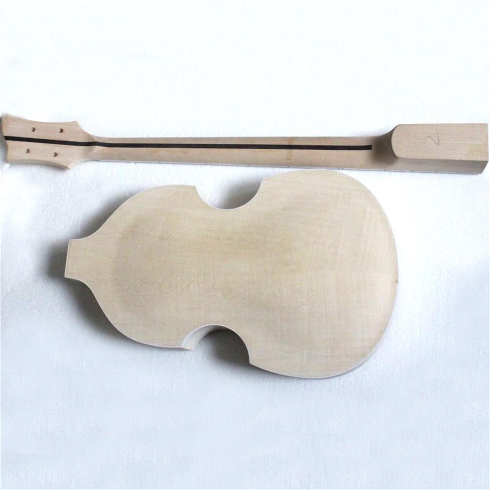 DIY Electric Bass Guitar Kit - Left Handed Build Your Own Guitar with All Parts & Hardware | Perfect for Beginners, Hobbyists & Music Lovers | Home Studio, Practice & Custom Instrument Creation