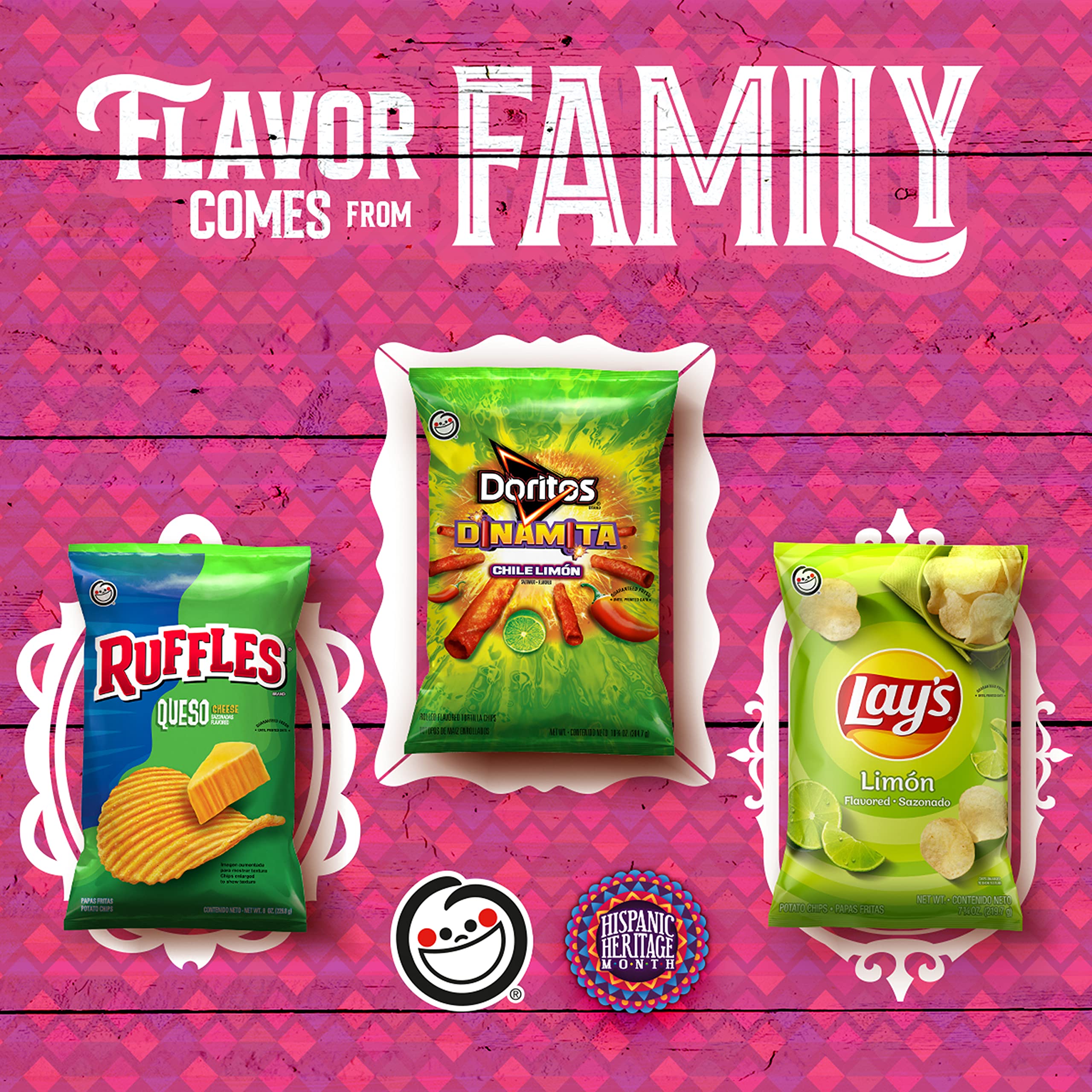 Lay's Flamin' Hot Potato Chips - Spicy Snack, 7.75oz Bag - Perfect for Parties, Movie Nights & On-the-Go Snacking