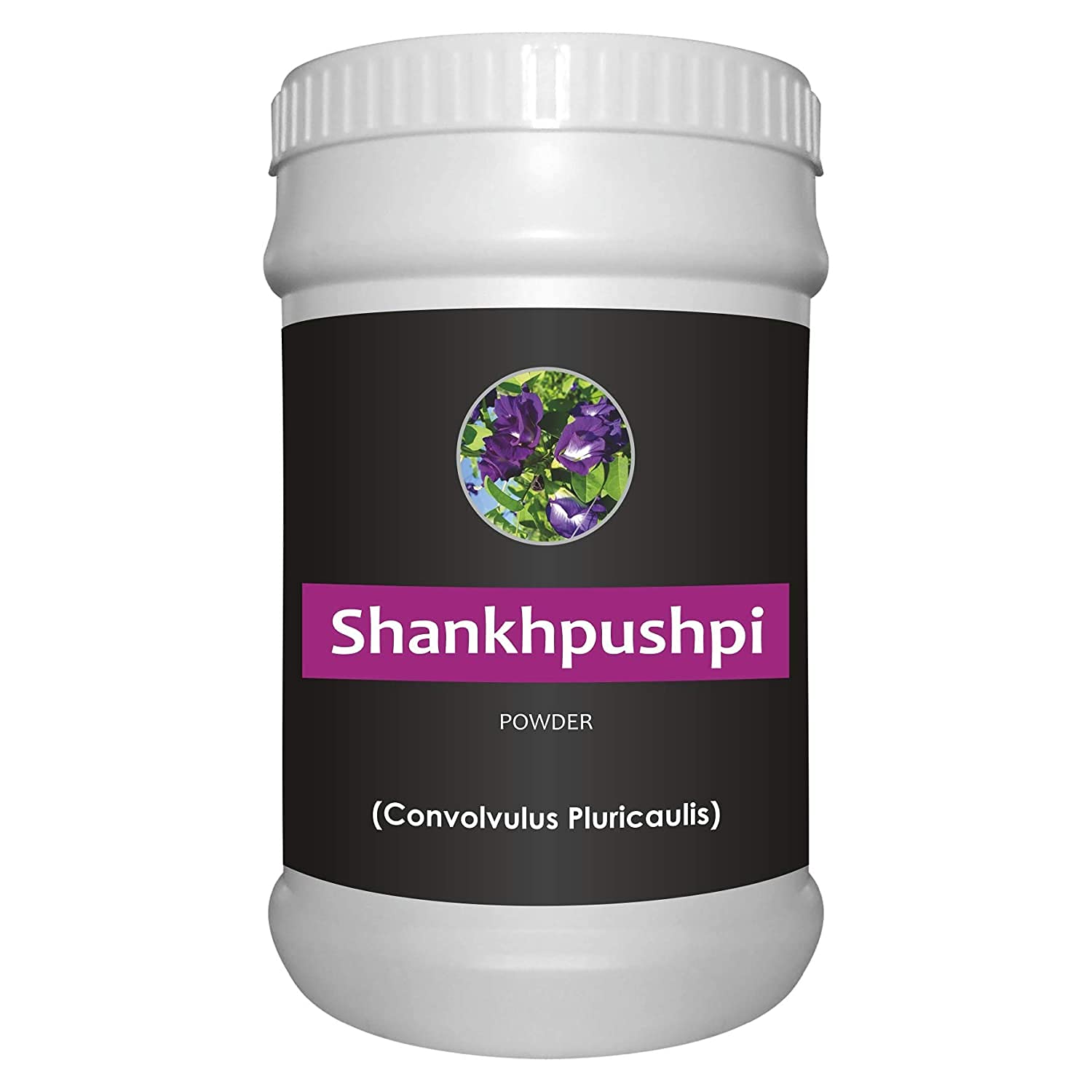 Organic Shankhapushpi Powder (Convolvulus Pluricaulis) - 1kg Pure Ayurvedic Brain Booster Supplement for Memory, Focus & Stress Relief - Perfect for Tea, Smoothies & Daily Wellness Routine