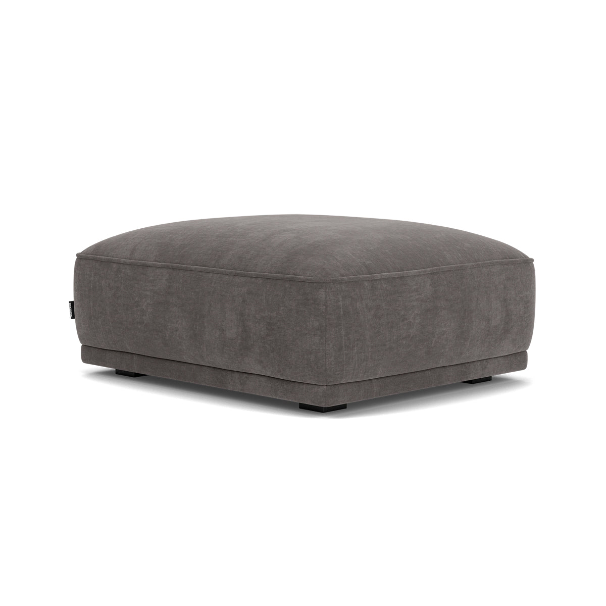 Leonora Fabric Storage Ottoman with Tufted Top - Stylish Footrest, Coffee Table & Extra Seating for Living Room, Bedroom & Dorm