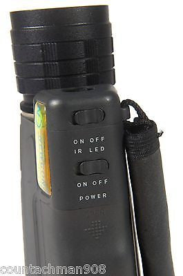 Newcon Optik Pygmy Monocular Night Vision Scope - Compact & Lightweight Night Vision Device with Carrying Case - Perfect for Hunting, Camping, and Nighttime Surveillance