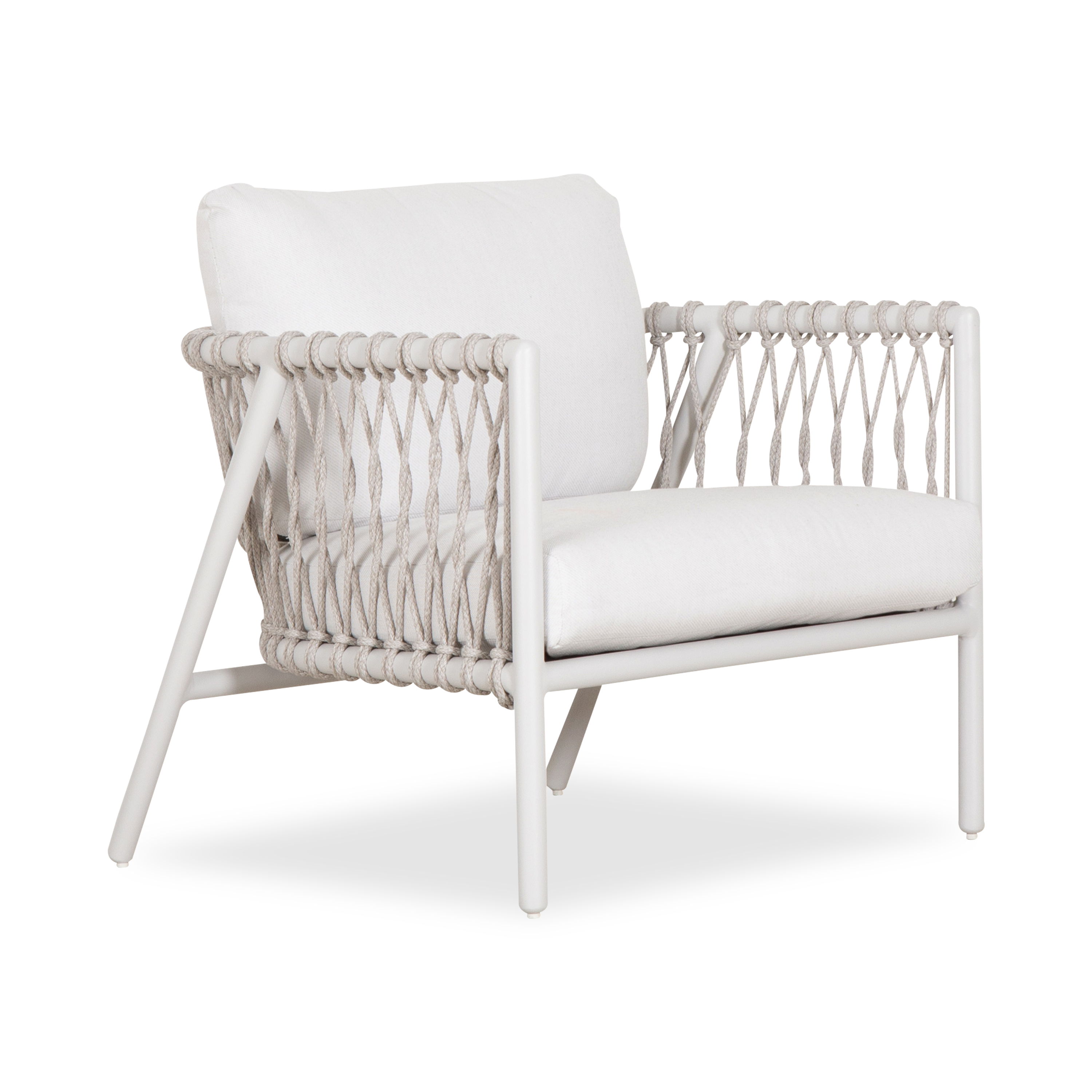 Oscar Lounge Chair - Modern Mid-Century Accent Chair for Living Room, Bedroom & Office - Comfortable Upholstered Armchair with Wooden Legs - Perfect for Relaxing, Reading & Lounging