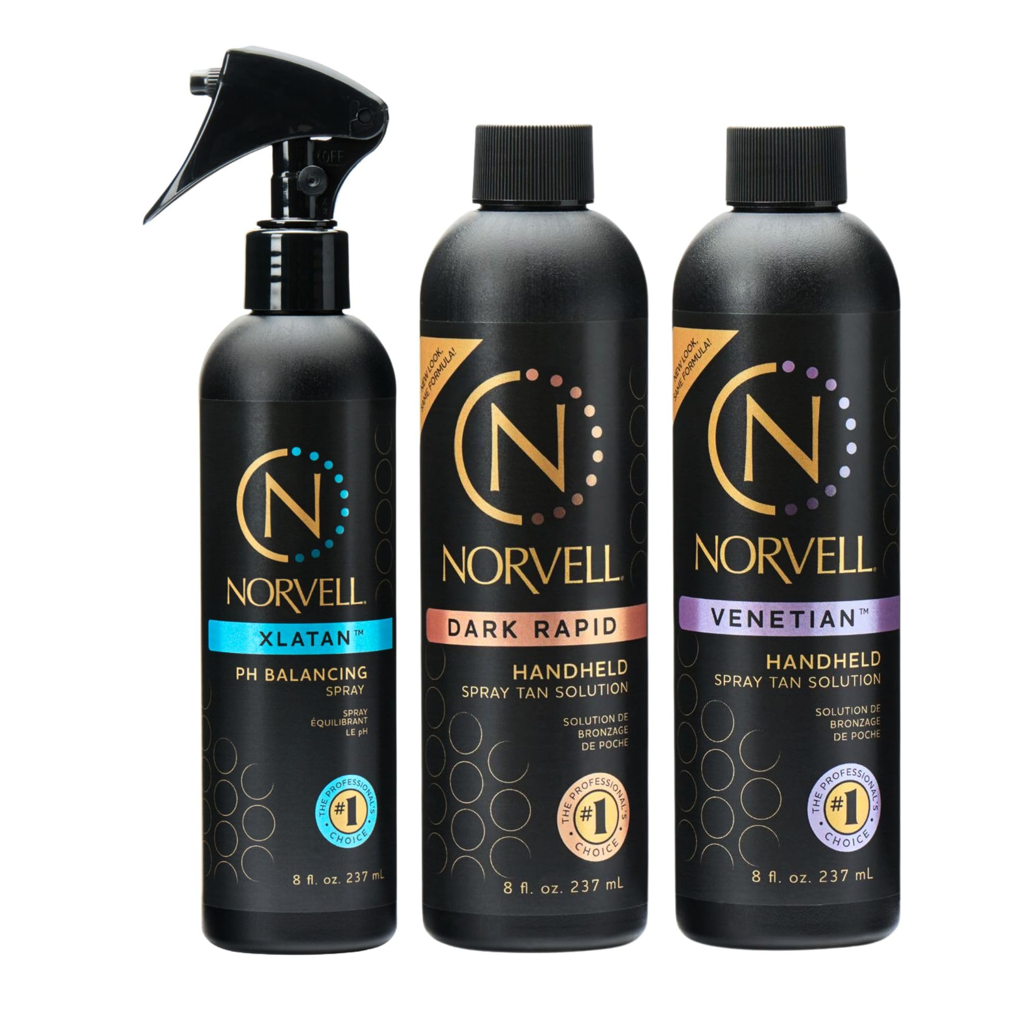 Professional Spray Tanning Kit with Bronzing Solution & Prep Spray - At-Home Sunless Tanning Machine for Glowing Skin | Perfect for Salons, Self-Tanning & Special Events