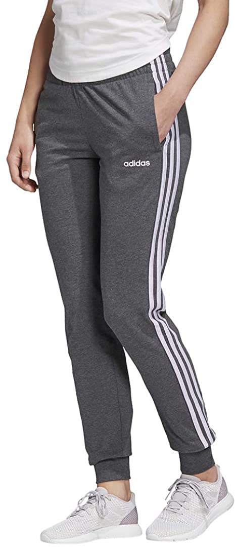 Adidas Women's Essentials 3-Stripes Jogger Pants - Comfortable Athletic Lounge Pants for Running, Yoga & Casual Wear