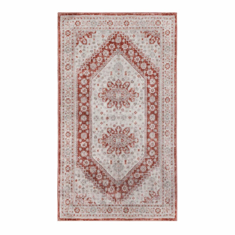 Layland Classic Medallion Traditional Indoor Area Rug or Runner - Non-Slip Living Room Carpet for Bedroom, Dining Room & Hallway Decor