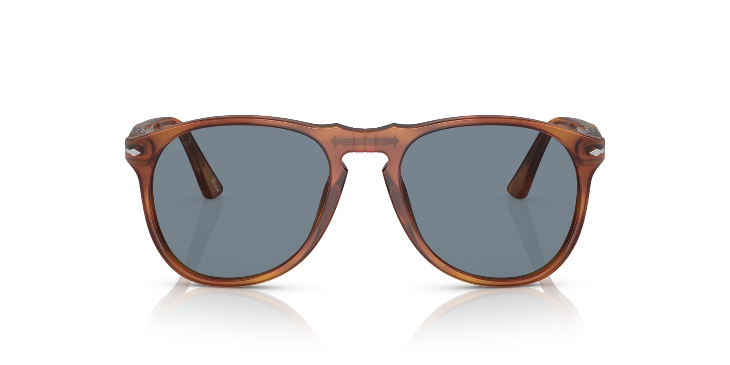 Persol PO9649S Aviator Sunglasses for Men & Women - Classic Polarized Pilot Shades for Driving, Travel & Outdoor Activities