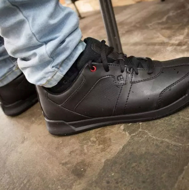 Slip Resistant Work Shoes for Men - Freestyle II Non-Slip Safety Shoes by Shoes For Crews (Model 38140) | Ideal for Restaurant, Kitchen, Hospital & Industrial Workers