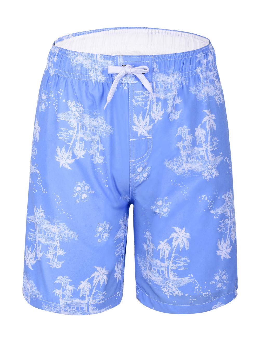 **Men's Quick-Dry Swim Trunks with Mesh Lining – Above Knee Bathing Suits for Swimming, Beach & Pool Activities**